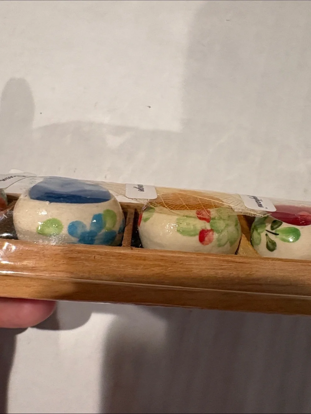 Orchid, Frangipani & Ocean Heart Scented mini candles- Multi Color